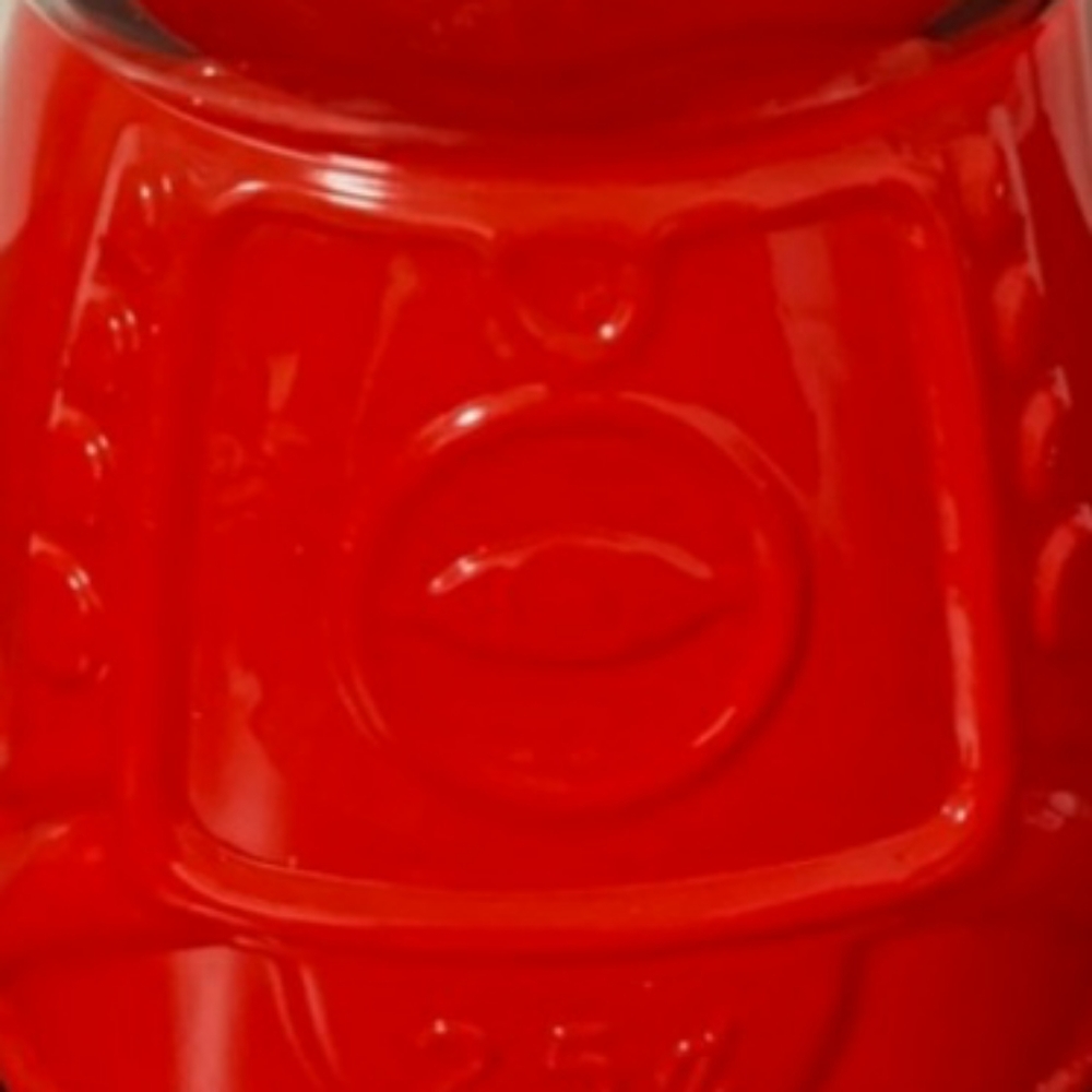 Target Bullseye Red Gumball Glass Jar NEW Sealed Tags - Picture 2 of 2